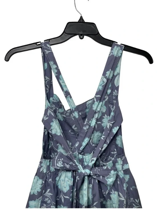 New Free People Meet Me In Maui Sleeveless Minidress in Ocean Combo Size M - Picture 9 of 12